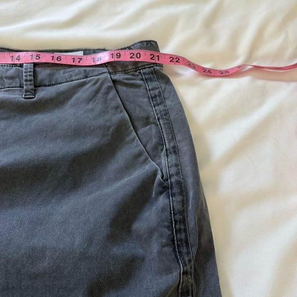 🌼GAP Girlfriend Chinos in Washed Black w Tuxedo Trim size 20 - Picture 5 of 8